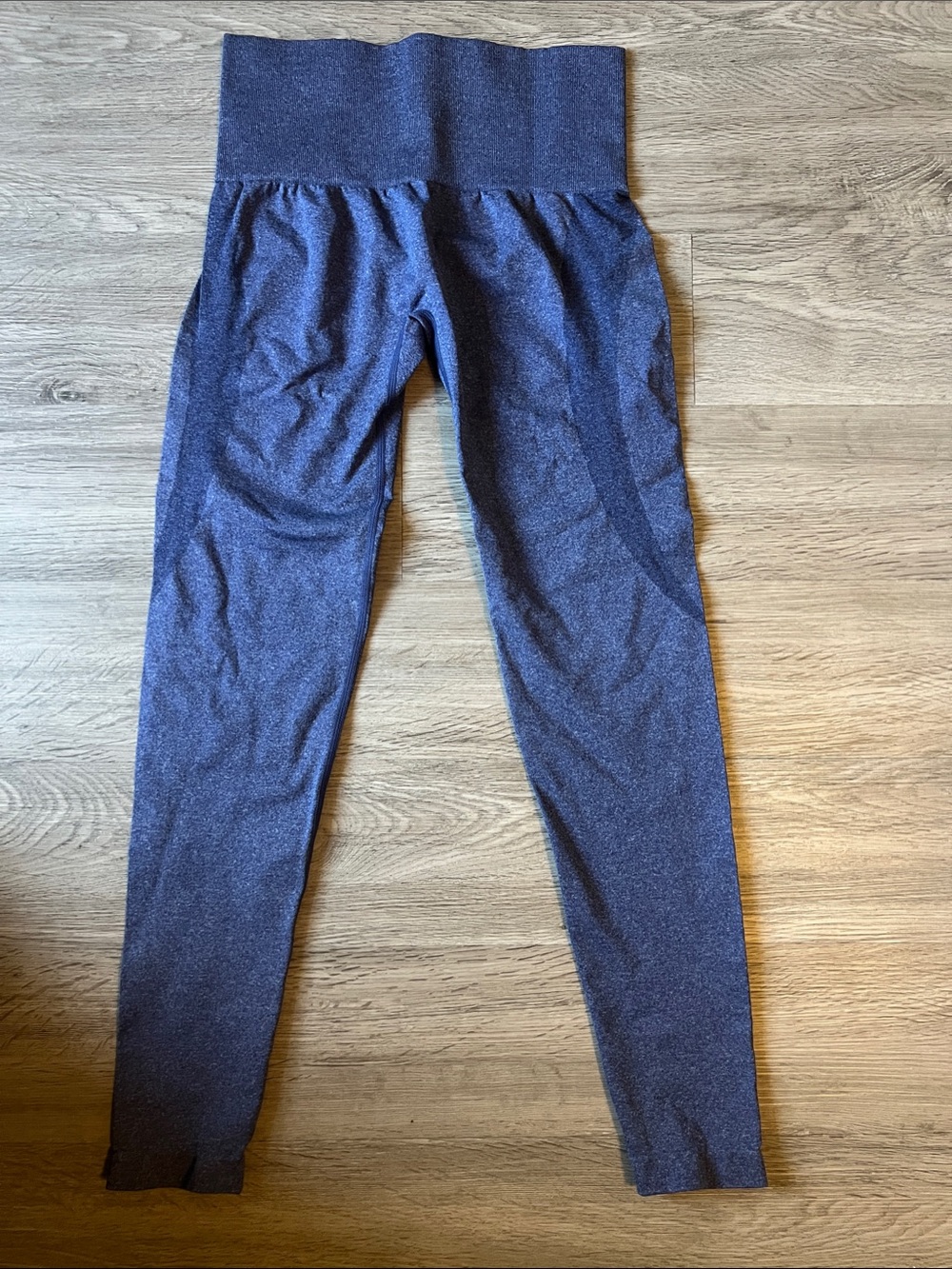 NVGTN High Waisted Navy Blue Seamless Leggings